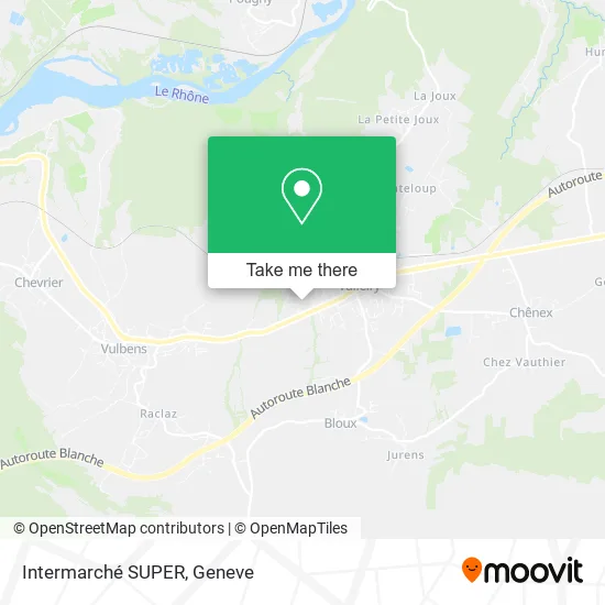 Intermarché SUPER map