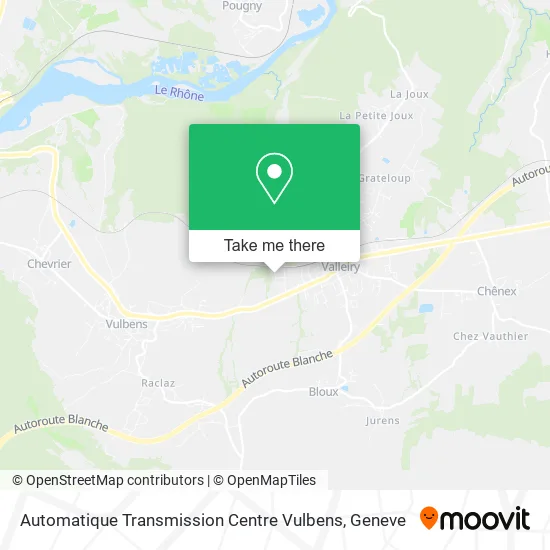 Automatique Transmission Centre Vulbens map