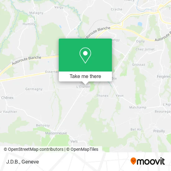 J.D.B. map