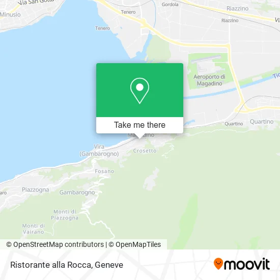 Ristorante alla Rocca map