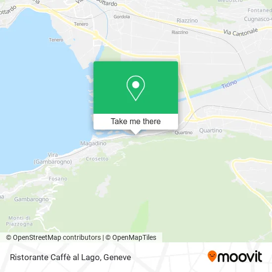 Ristorante Caffè al Lago map