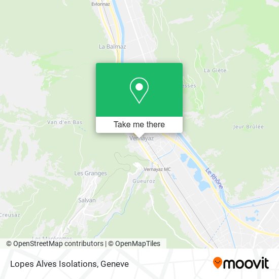 Lopes Alves Isolations map