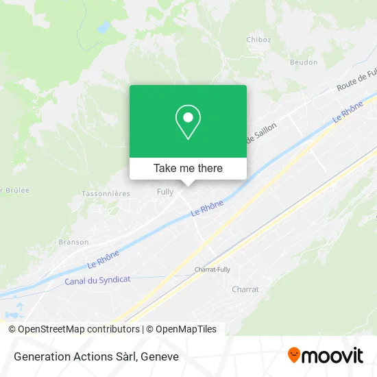 Generation Actions Sàrl plan