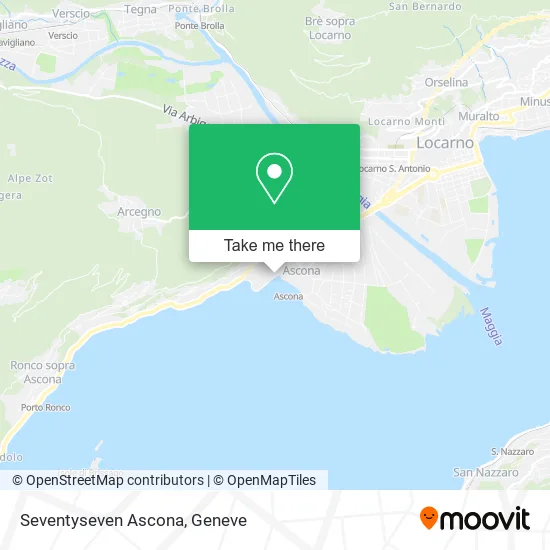 Seventyseven Ascona map