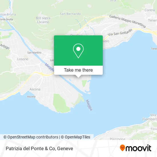 Patrizia del Ponte & Co map