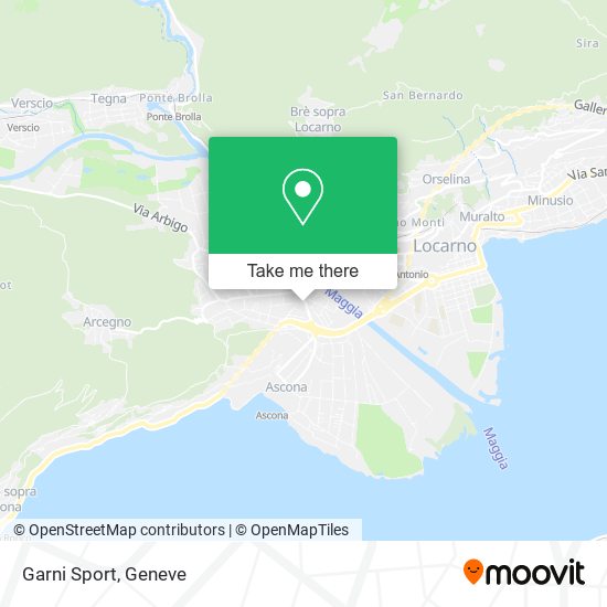 Garni Sport map