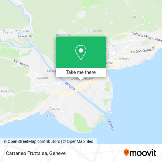 Cattaneo Frutta sa map