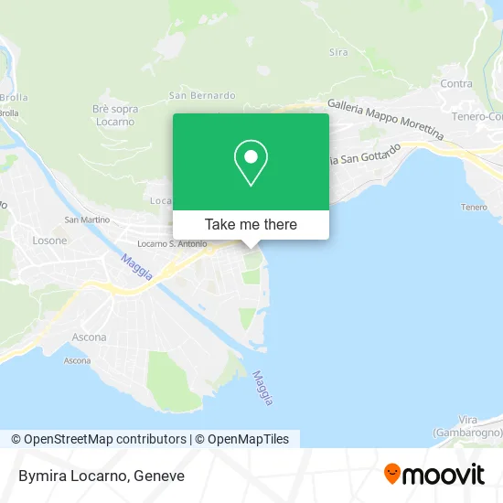 Bymira Locarno map