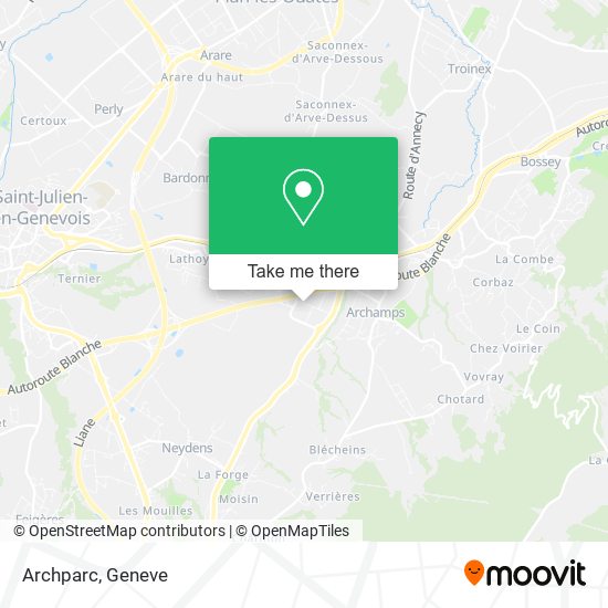 Archparc map