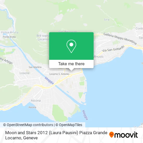 Moon and Stars 2012 (Laura Pausini) Piazza Grande Locarno map