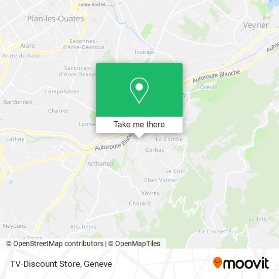 TV-Discount Store Karte