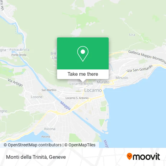 Monti della Trinità map