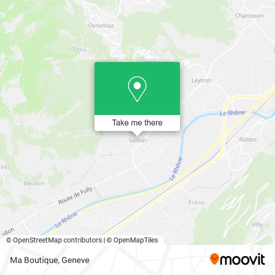 Ma Boutique map