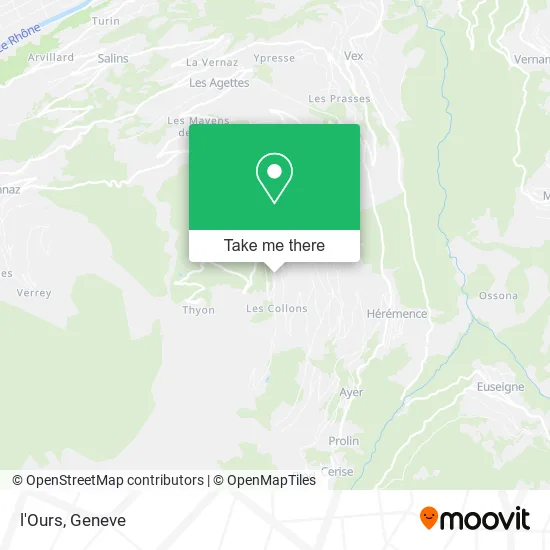 l'Ours map