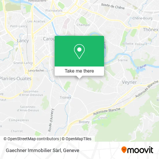Gaechner Immobilier Sàrl map