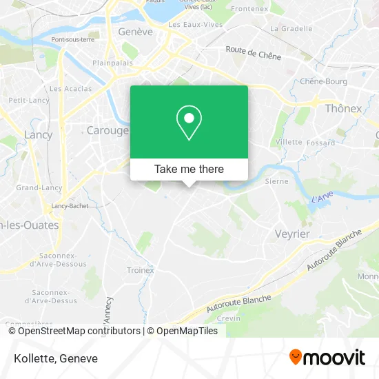 Kollette map