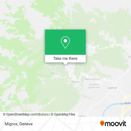 Migros map