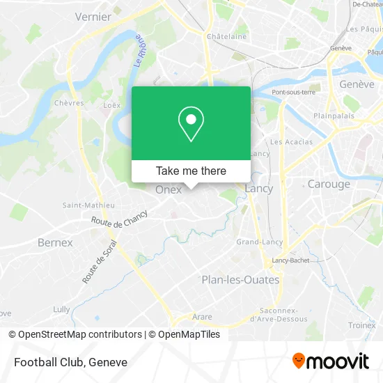 Football Club map