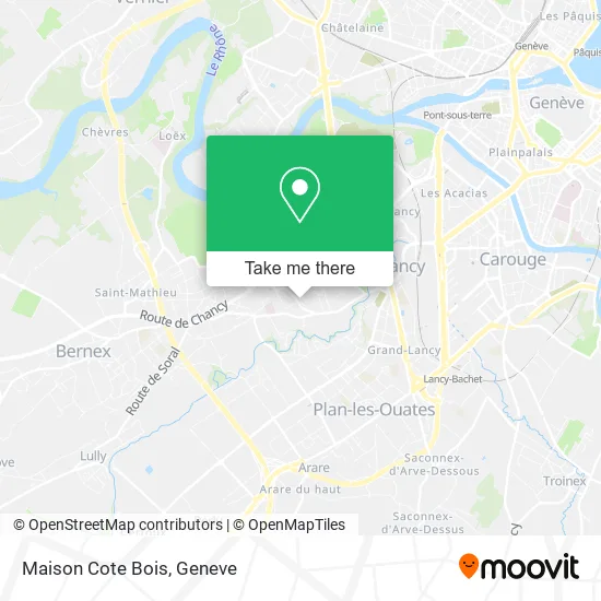 Maison Cote Bois map