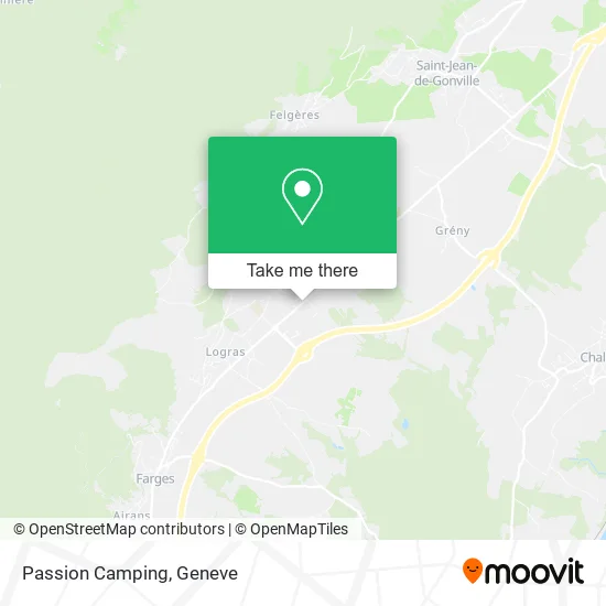 Passion Camping map