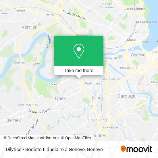Dilytics - Société Fiduciaire à Genève map