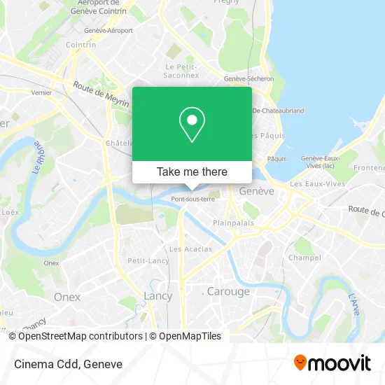 Cinema Cdd map