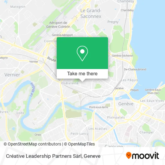 Créative Leadership Partners Sàrl map