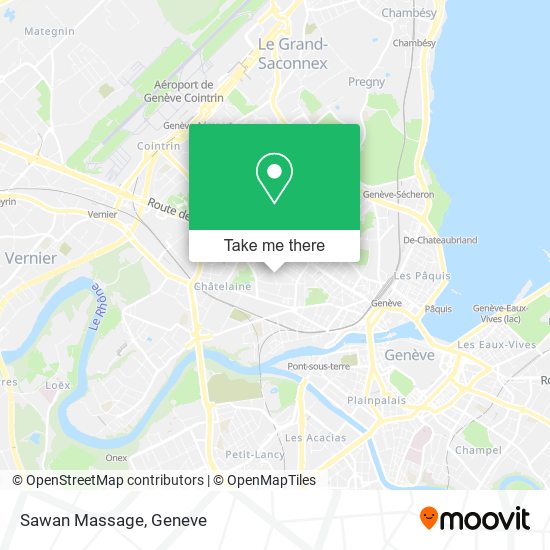 Sawan Massage map