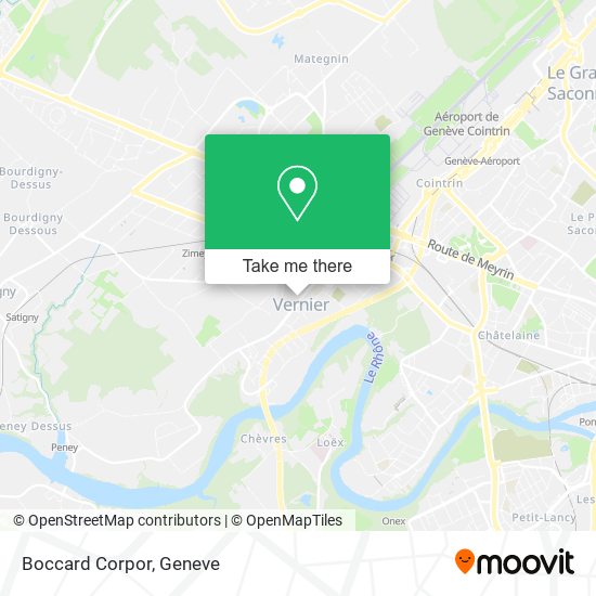 Boccard Corpor map