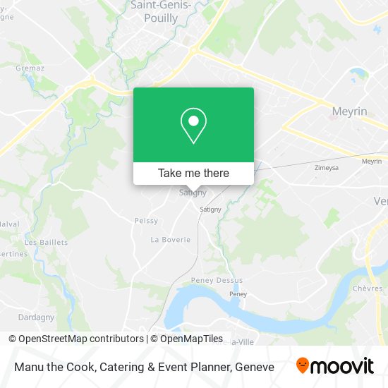 Manu the Cook, Catering & Event Planner map