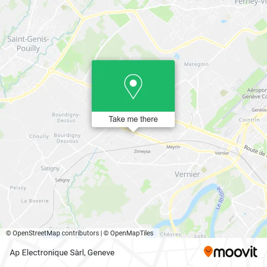 Ap Electronique Sàrl map