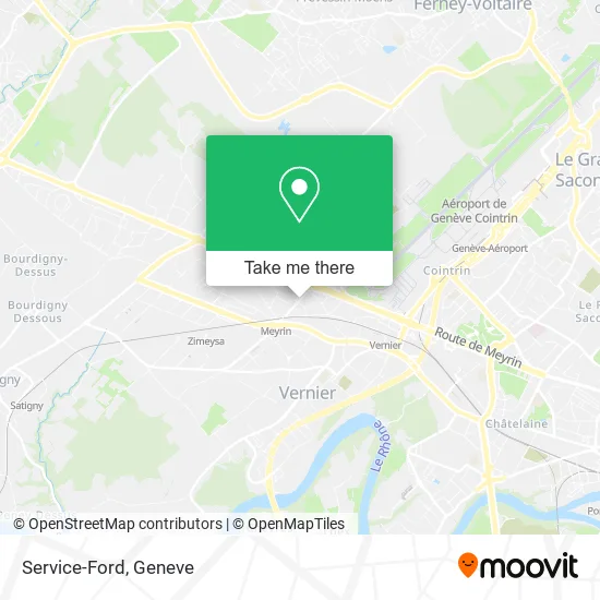 Service-Ford map