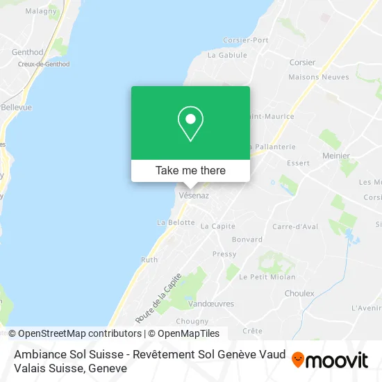 Ambiance Sol Suisse - Revêtement Sol Genève Vaud Valais Suisse map