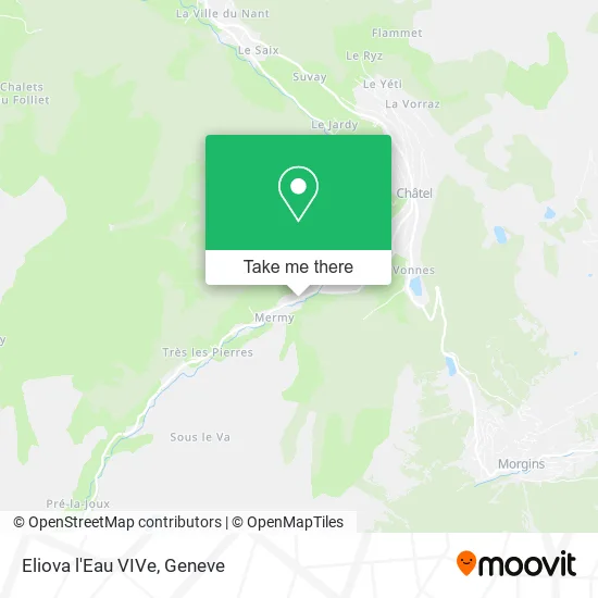 Eliova l'Eau VIVe map