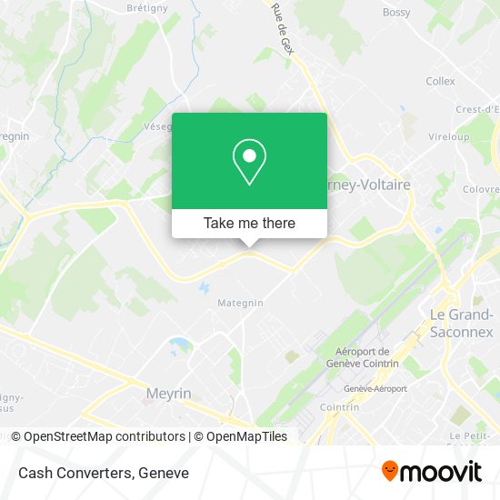 Cash Converters map