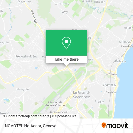 NOVOTEL Ho Accor map