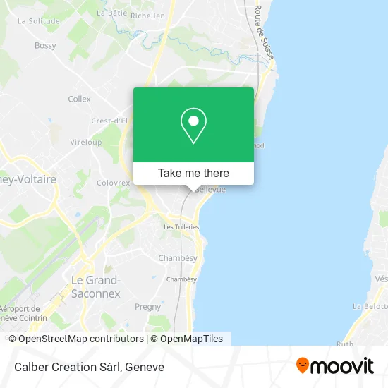 Calber Creation Sàrl map