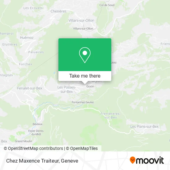 Chez Maxence Traiteur map