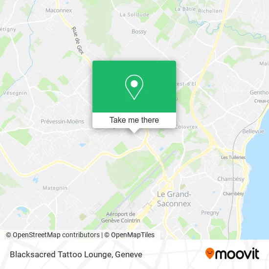 Blacksacred Tattoo Lounge plan