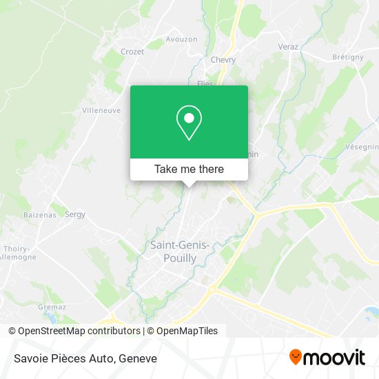 Savoie Pièces Auto map