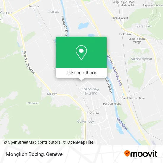 Mongkon Boxing map