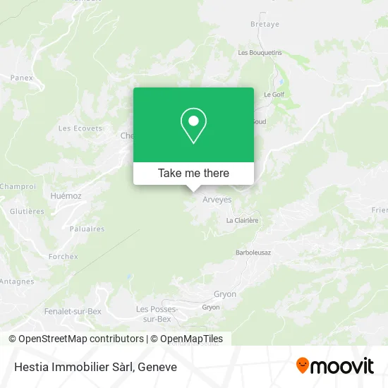 Hestia Immobilier Sàrl map