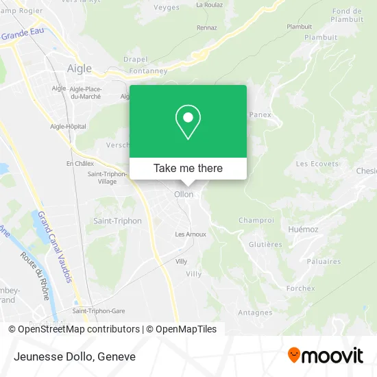 Jeunesse Dollo map
