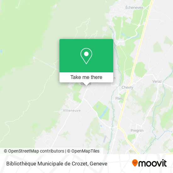 Bibliothèque Municipale de Crozet map