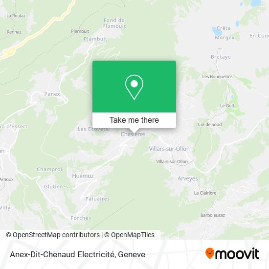 Anex-Dit-Chenaud Electricité map