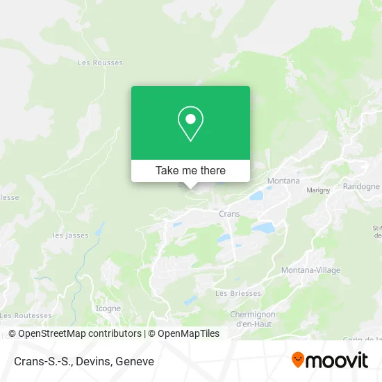 Crans-S.-S., Devins map