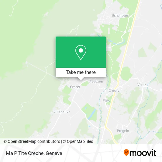 Ma P'Tite Creche map