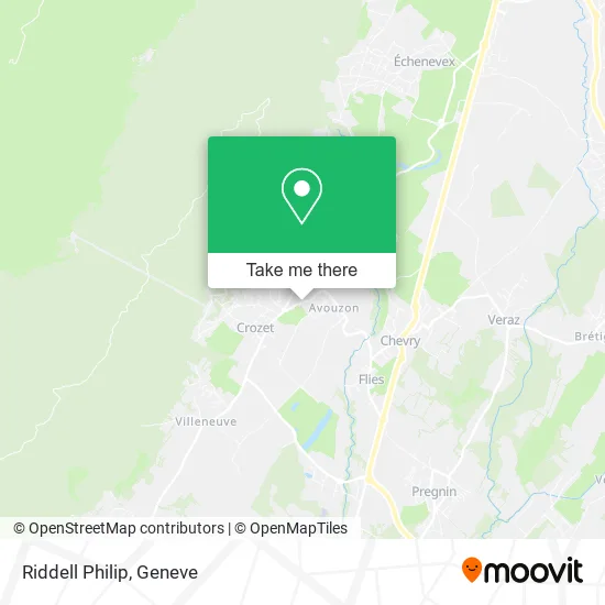 Riddell Philip map