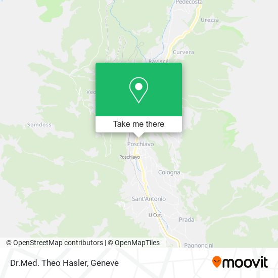 Dr.Med. Theo Hasler map