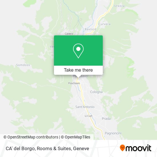CA' del Borgo, Rooms & Suites map